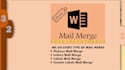 create mail merge in 24 hrs