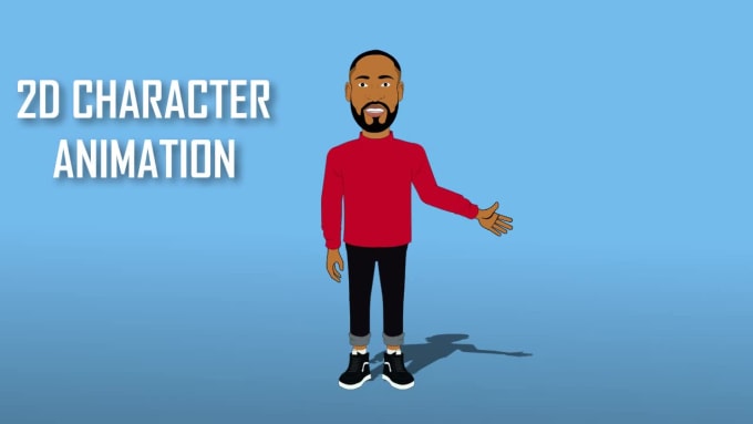 Create 2d cartoon character animation of yourself or mascot by  Jaobiofficial | Fiverr