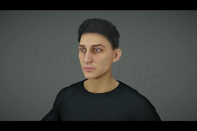 Create 3d realistic character design for unreal engine 4, 5 and unity ...