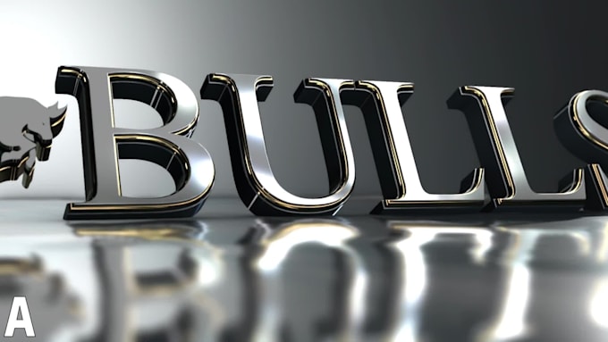 create 3d logo animation, intro and outro
