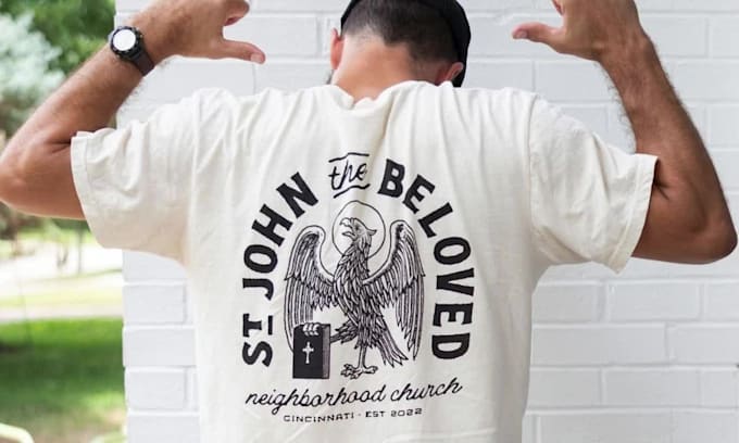 trendy t shirt designs and mockups, streetwear and typography