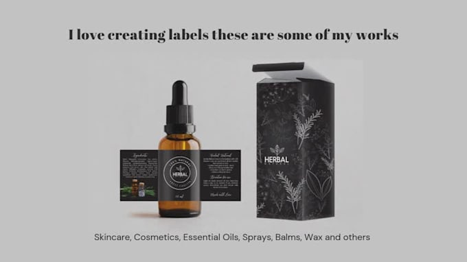 create unique product label designs for your brand