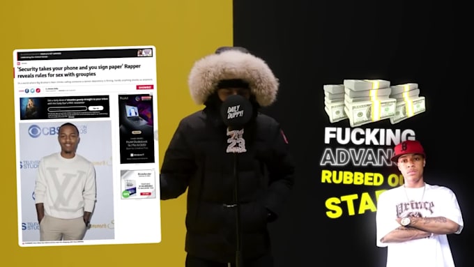 create a trendy UK lyric videos style