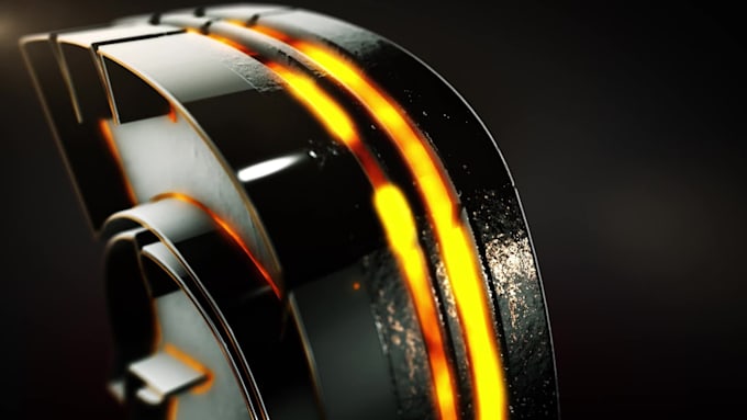 create 3d logo animation or intro animation video