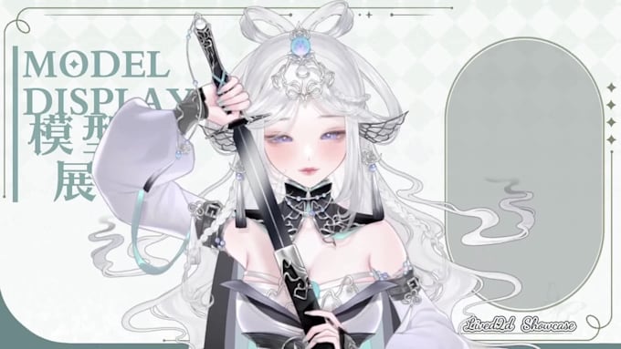 design and rig live2d vtuber model anime style character design for vtube studio