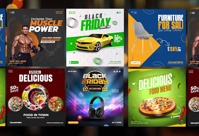 design social motion promo post