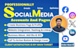 create and set up all social media accounts and pages, optimize too