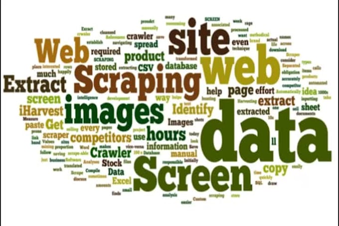 We do data. Scrape data.