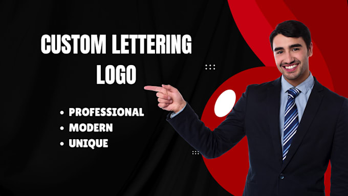 design a custom text based logo