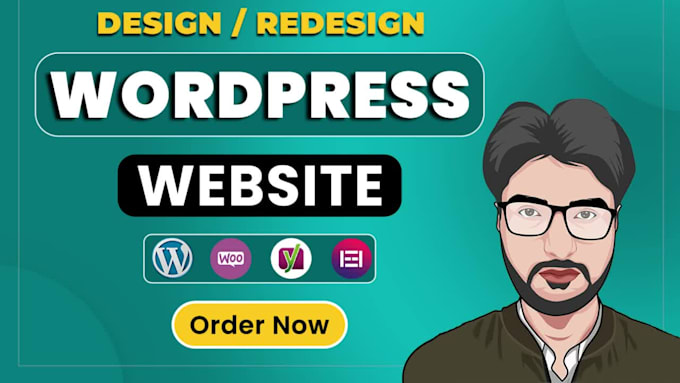 build modern and responsive wordpress website design