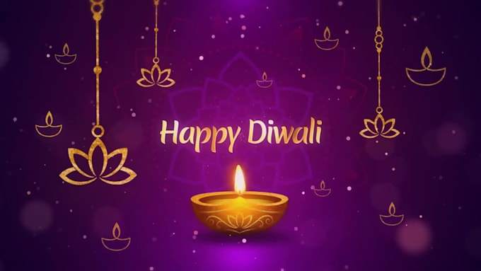make this best diwali greeting video