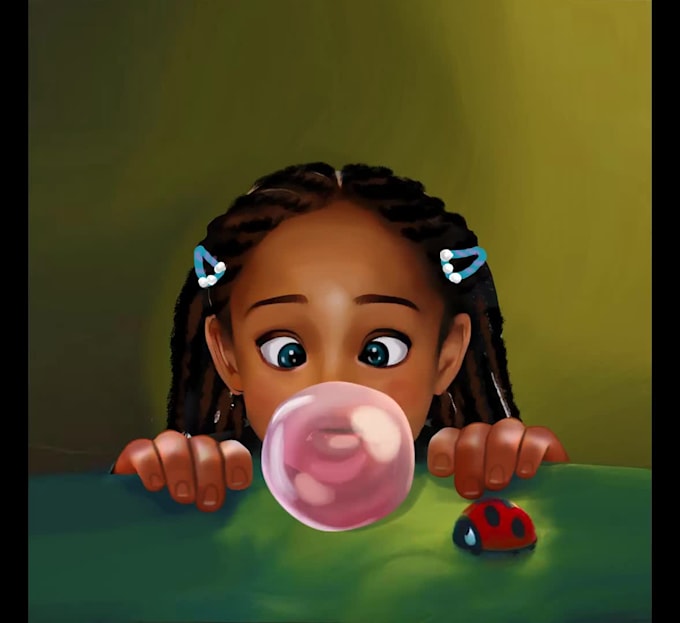 create african american illustrations for children books