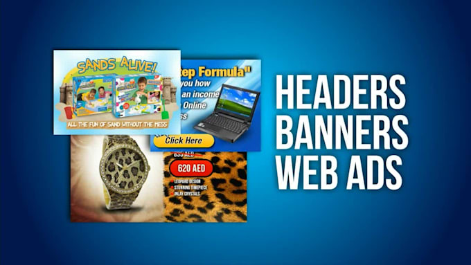 design professional banners, instagram ads, facebook ads