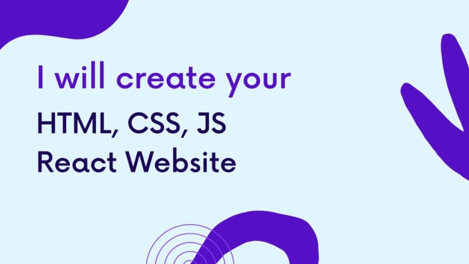 Develop a responsive custom website using html css tailwind by ...