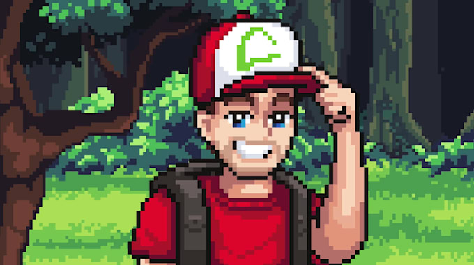 do high quality pixel art and animations