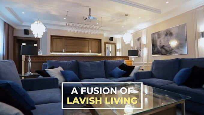 create amazing  real estate promo video