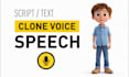 create realistic text to speech using your clone voice or ai voice