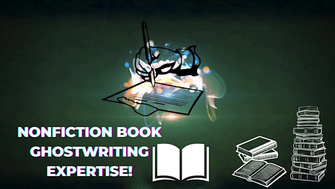 be your 30k kdp book nonfiction book or ebook ghostwriter