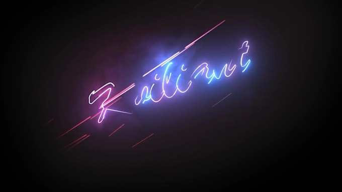 edit ae template or custom  logo animation