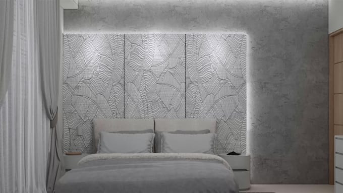provide 3d renders for interior design and architectural layout