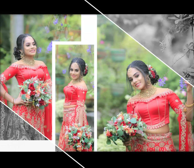 professionally edit your wedding album