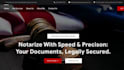 build exquisite notary website, notary landing page, design notary logo