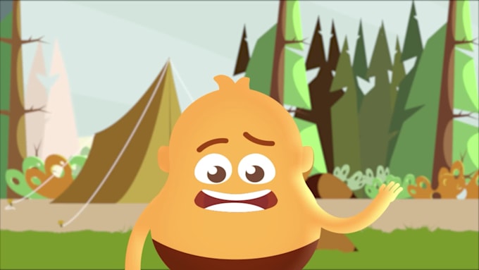 create 2d character animation
