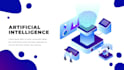 eye catching isometric animation  video
