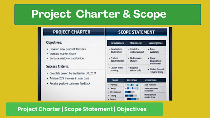 create project management documents, reports and templates