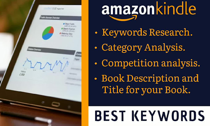 do amazon KDP keywords, category, and niche research for you