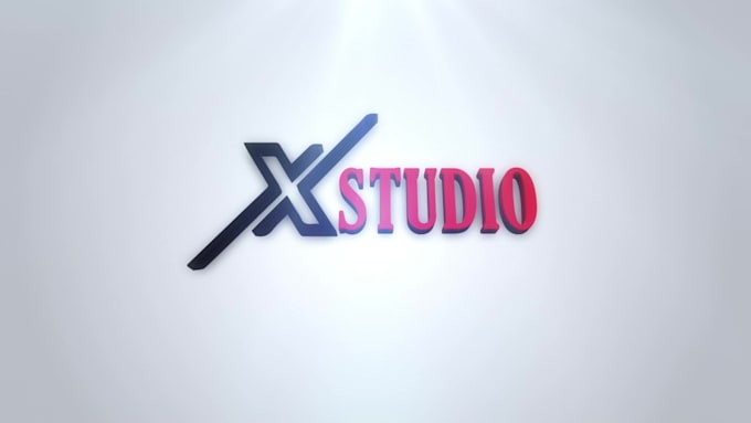 create a stunning 3d logo animation in 4k