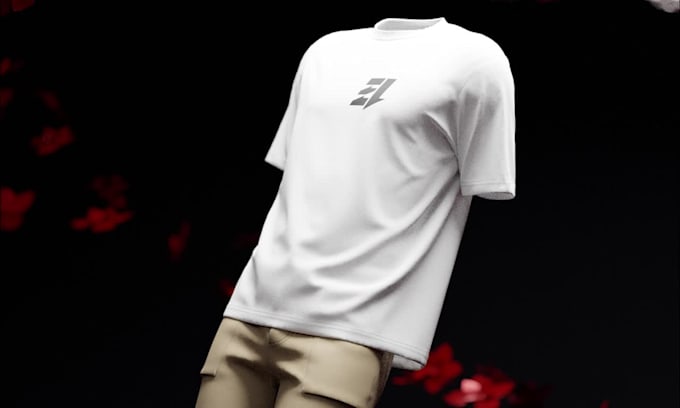 create stunning, realistic animated 3d clothing mockups
