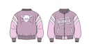 design varsity jacket  flat sketch tech pack  artwork
