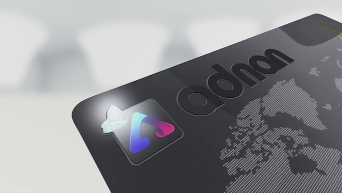 do business card gift card nfc nft card animation