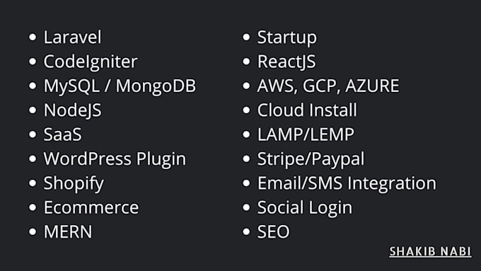 build full stack web applications with laravel nextjs react nodejs and ecommerce