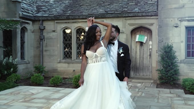 do breathtaking cinematic wedding video editing