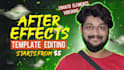 edit any adobe after effects video templates or make your own custom template
