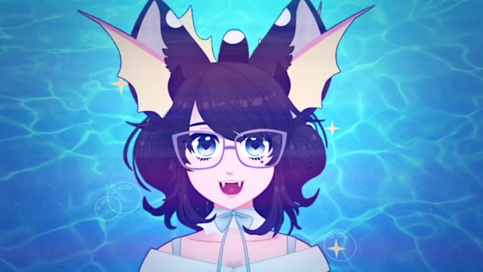 do a cool and cute animated transition, intro  for you