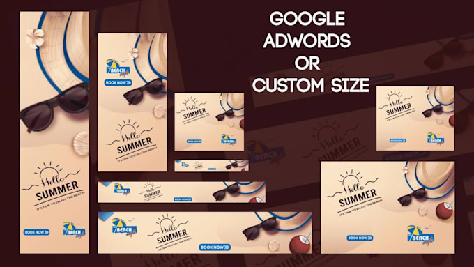 design animated GIF banner for google ads