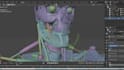 do professional mechanical robots 3d rigging in blender or maya