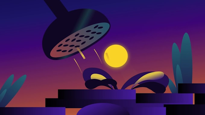 create a 2d animated explainer video for your app or startup