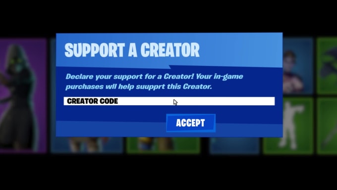 Create Fortnite Support Creator Code Intro Fast And Clean By Pacorrogm
