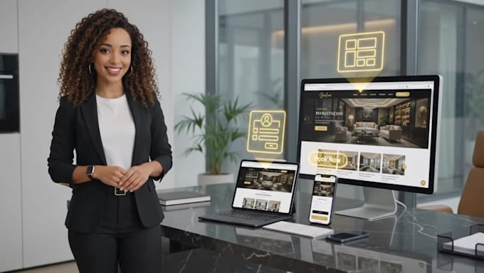 a premium business website that generates leads