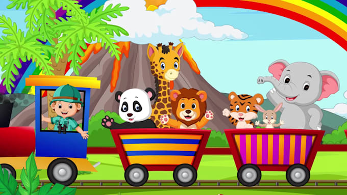 best 2d learning and nursery rhymes video for kids