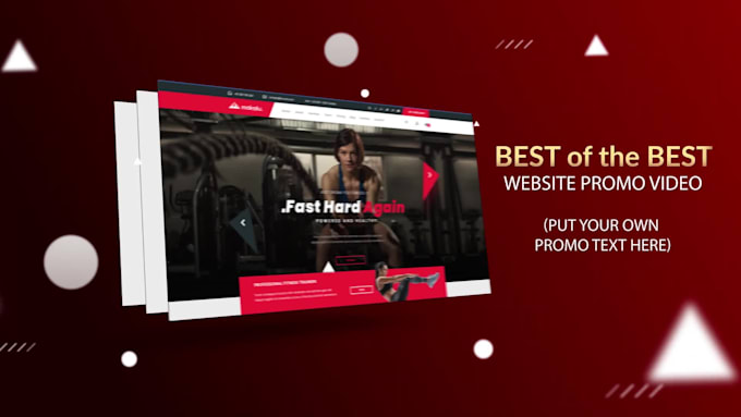 create best website promo and presentation video