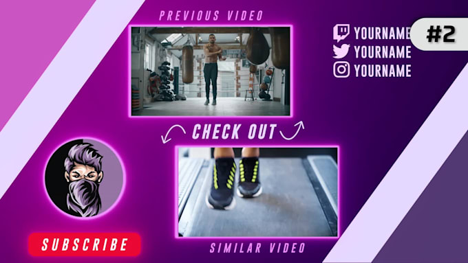 do youtube end screen, end card outro