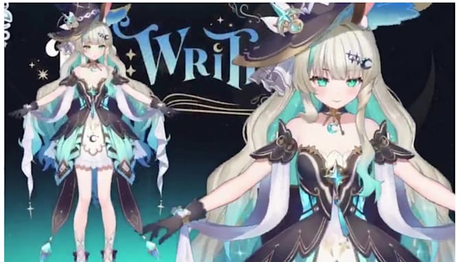 design and rigging vtuber character in live2d or live2d model for streaming