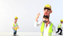 create 3d construction animation video