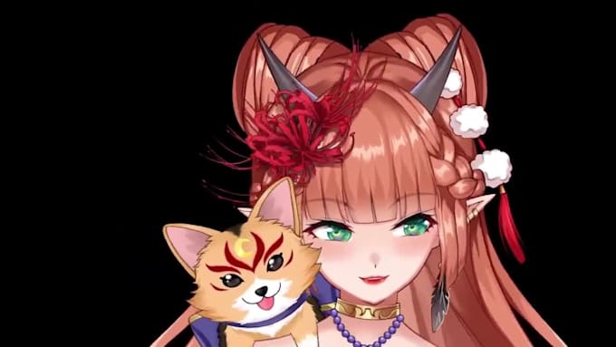 draw pixel live2d anime vtuber model commission, nsfw vtuber character rigging