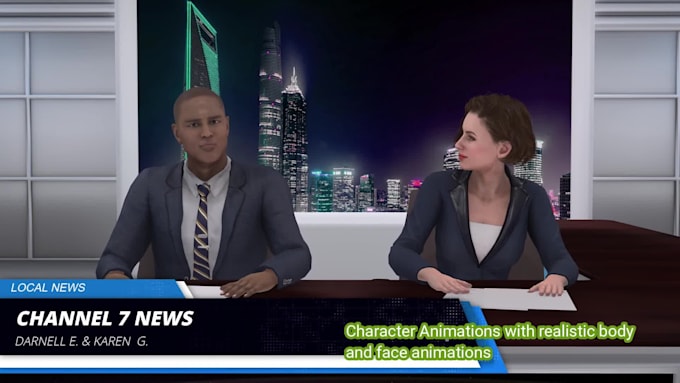 do cartoon 3d animation video and 3d animated music video